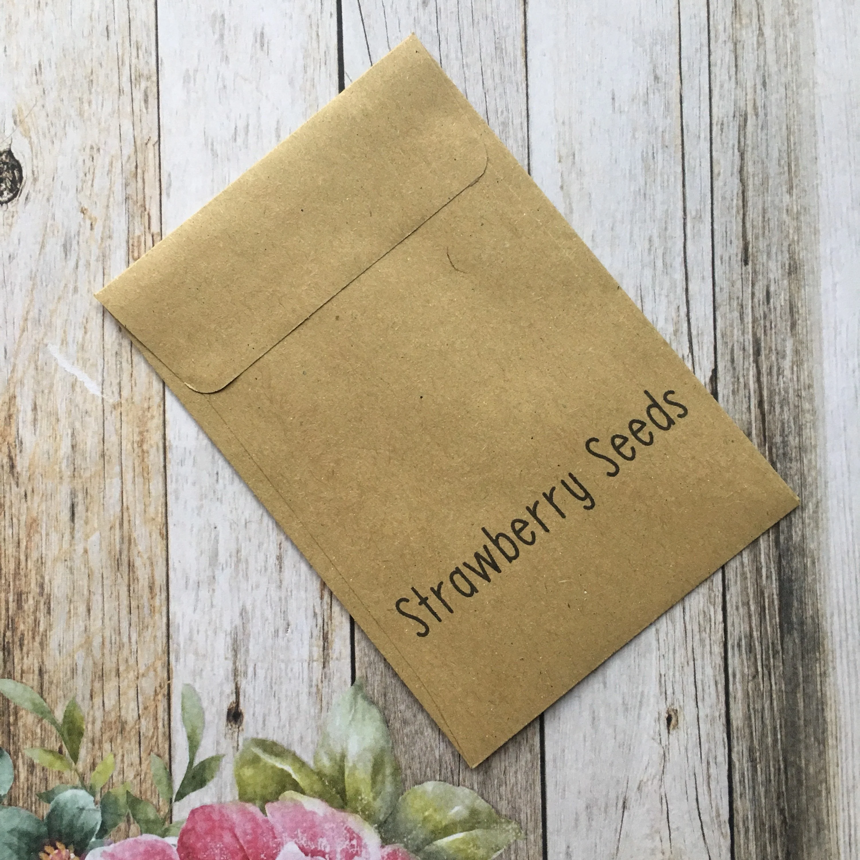You Are Berry Special! - Mini Kraft Envelope with Strawberry Seeds - Image 3