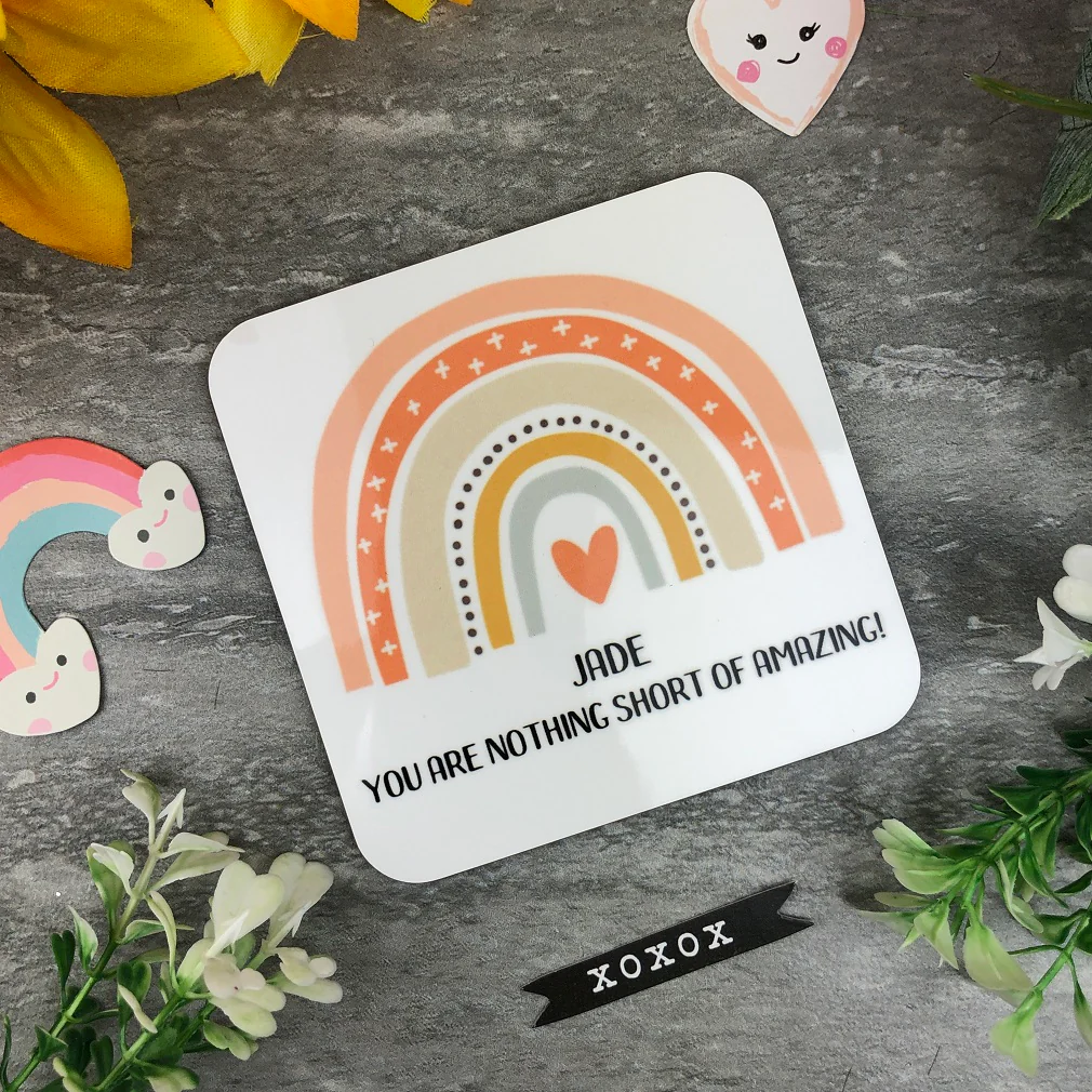 You Are Nothing Short Of Amazing Personalised Coaster - Image 5