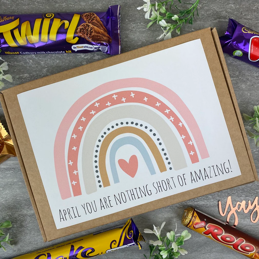 You Are Nothing Short Of Amazing Personalised Chocolate Box