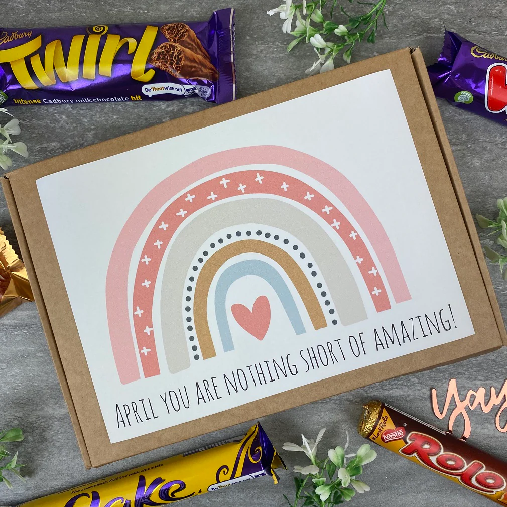 You Are Nothing Short Of Amazing Personalised Chocolate Box - Image 2