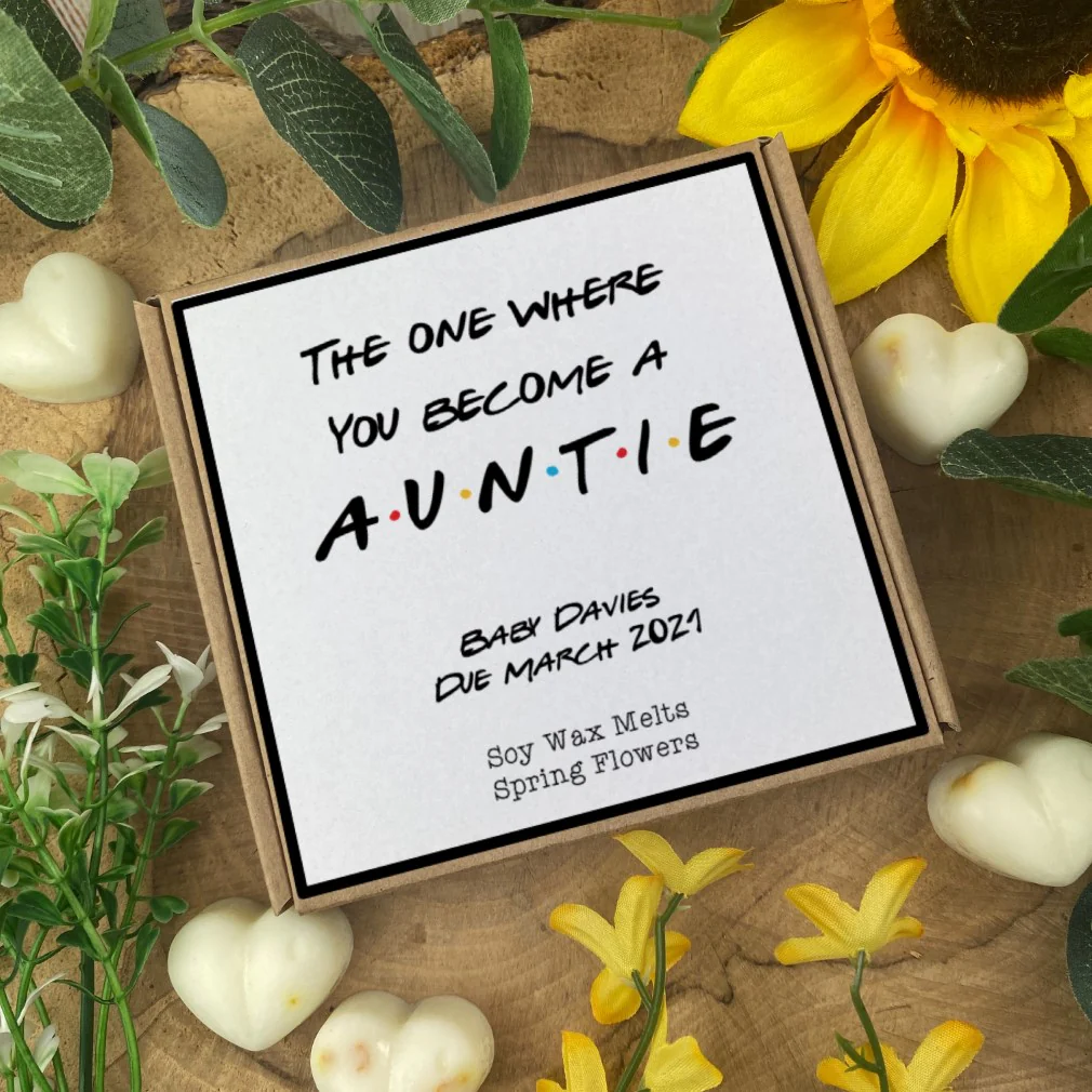 You Became An Auntie Soy Wax Melt Box - Image 3