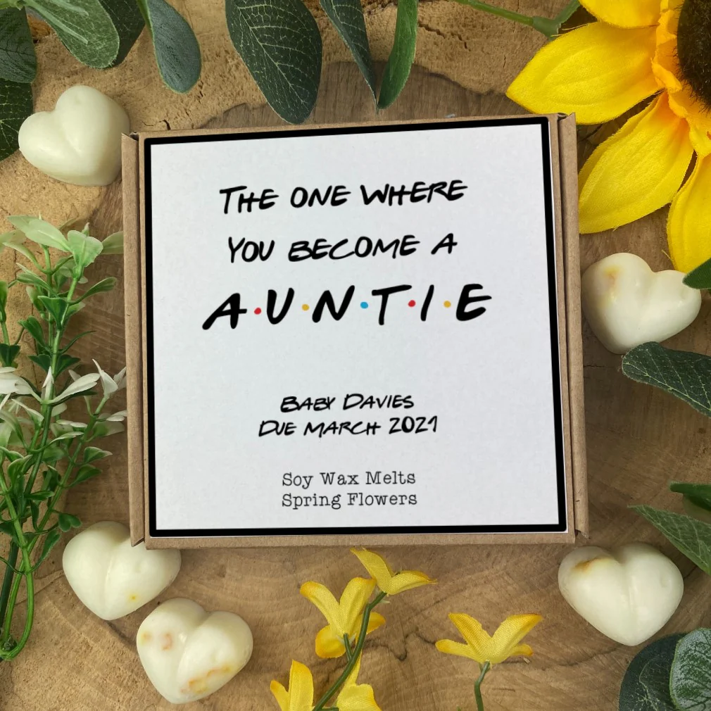 You Became An Auntie Soy Wax Melt Box - Image 7