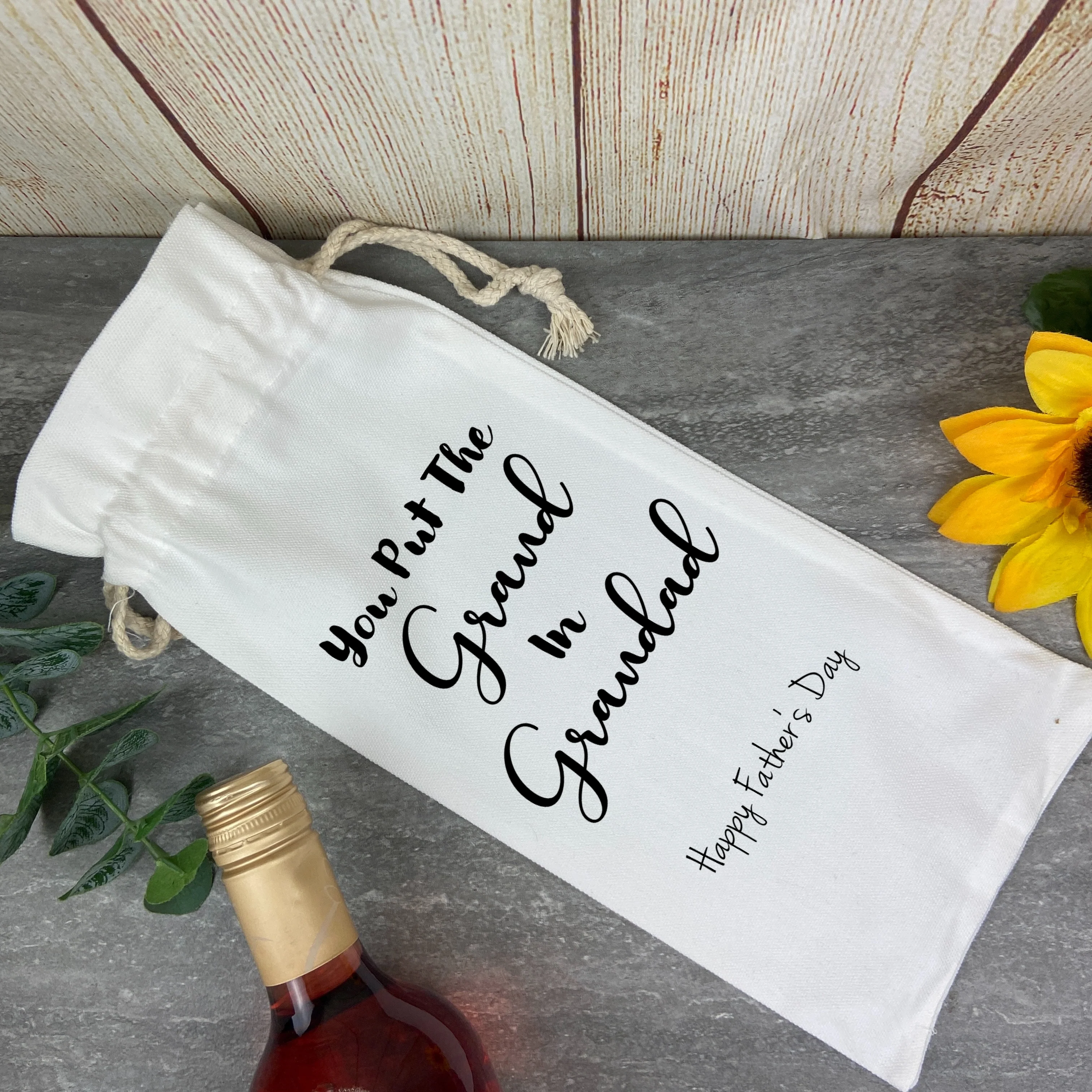 You Put The Grand In Grandad - Bottle Bag - Image 2