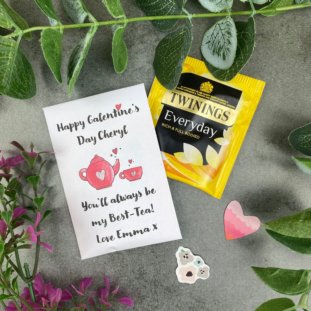 You'll Always Be My Best-Tea Personalised Galentine's Day Tea Envelope - Image 3