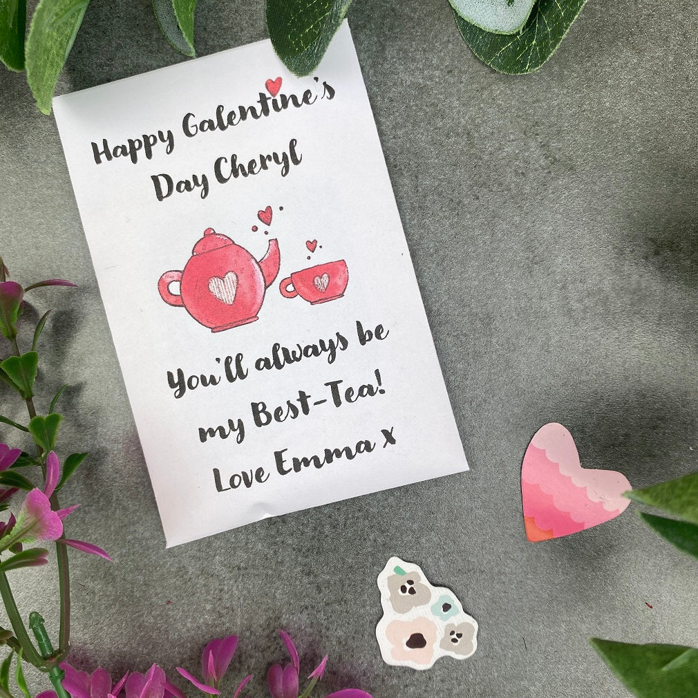 You'll Always Be My Best-Tea Personalised Galentine's Day Tea Envelope - Image 5