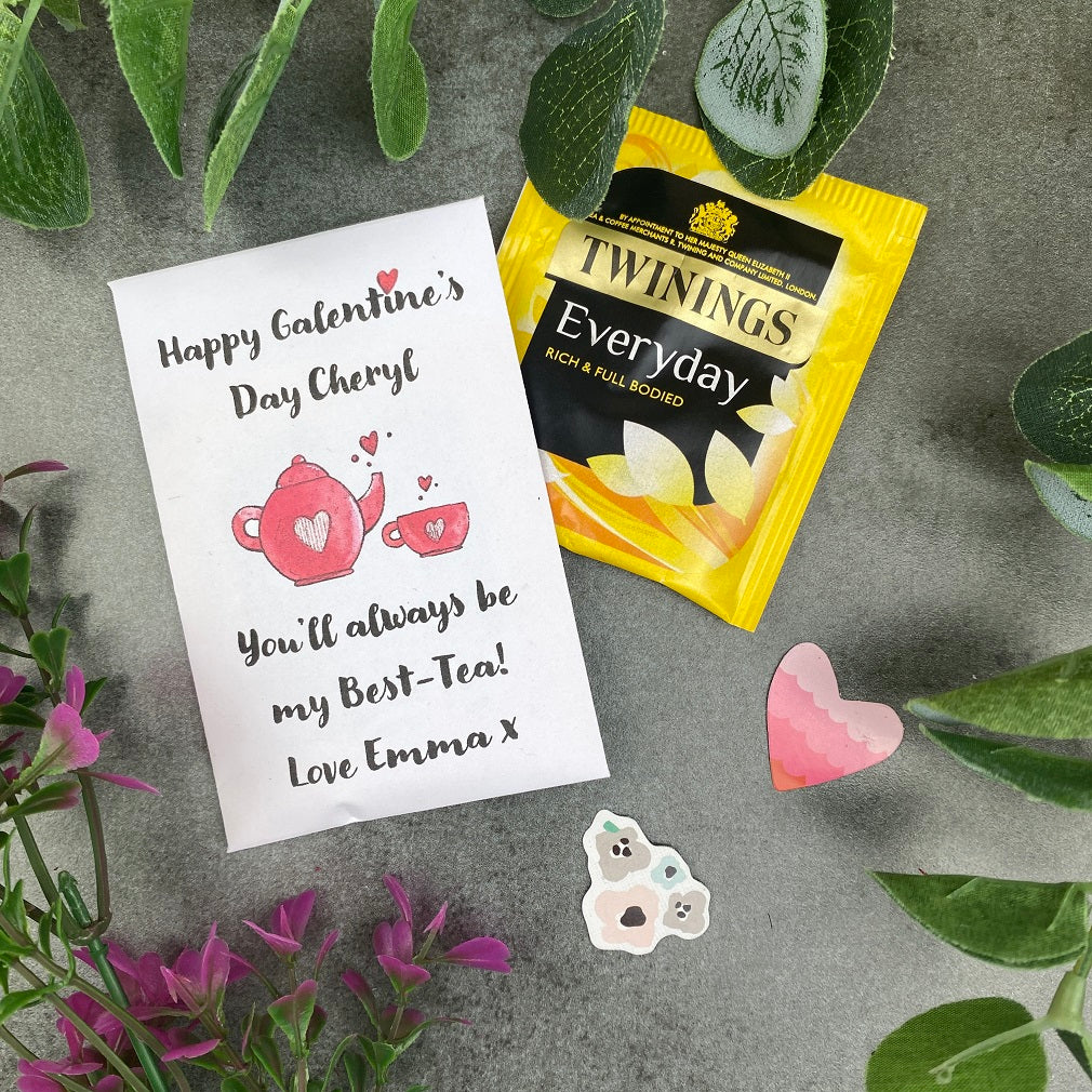 You'll Always Be My Best-Tea Personalised Galentine's Day Tea Envelope - Image 7