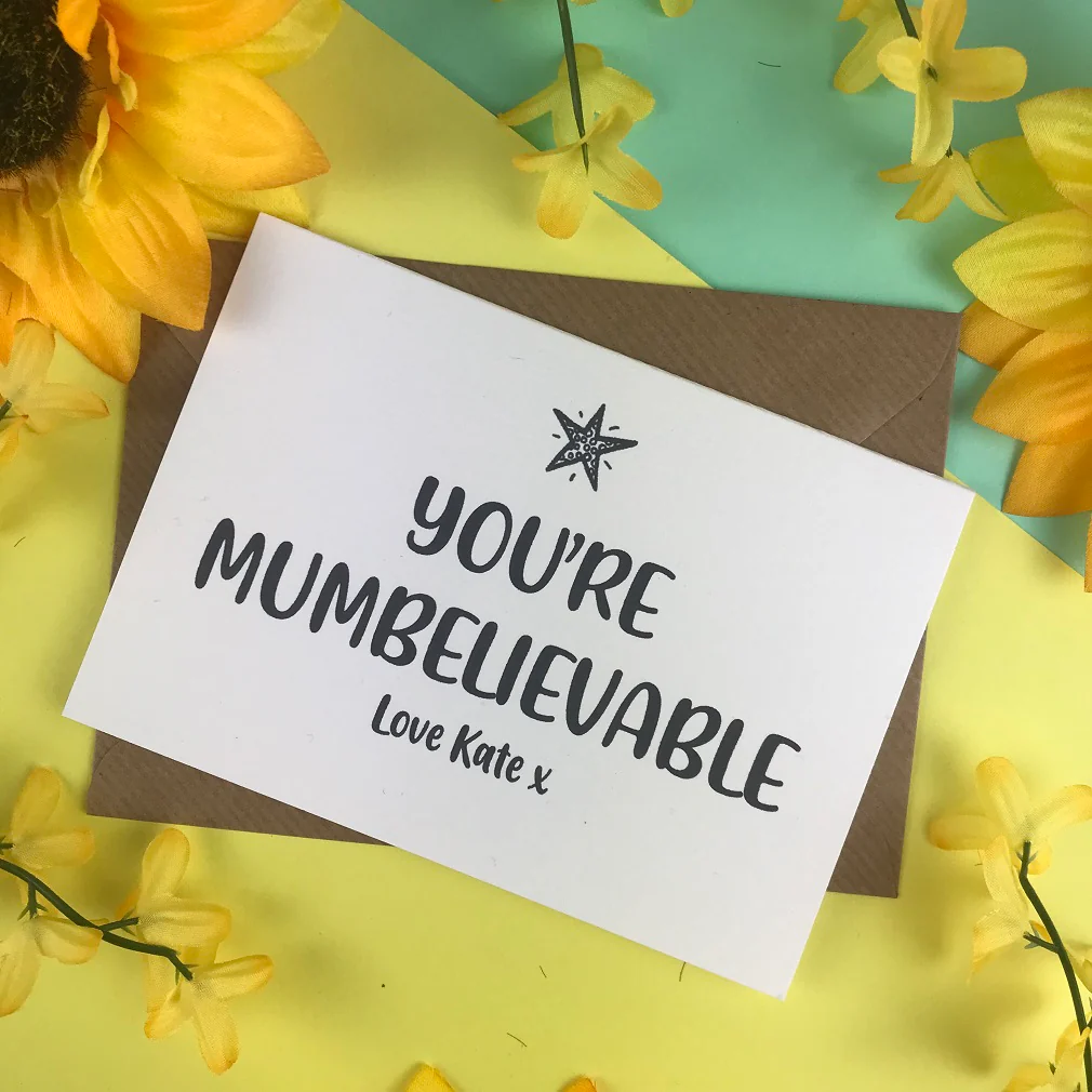 You're Mumbelievable Card - Image 4