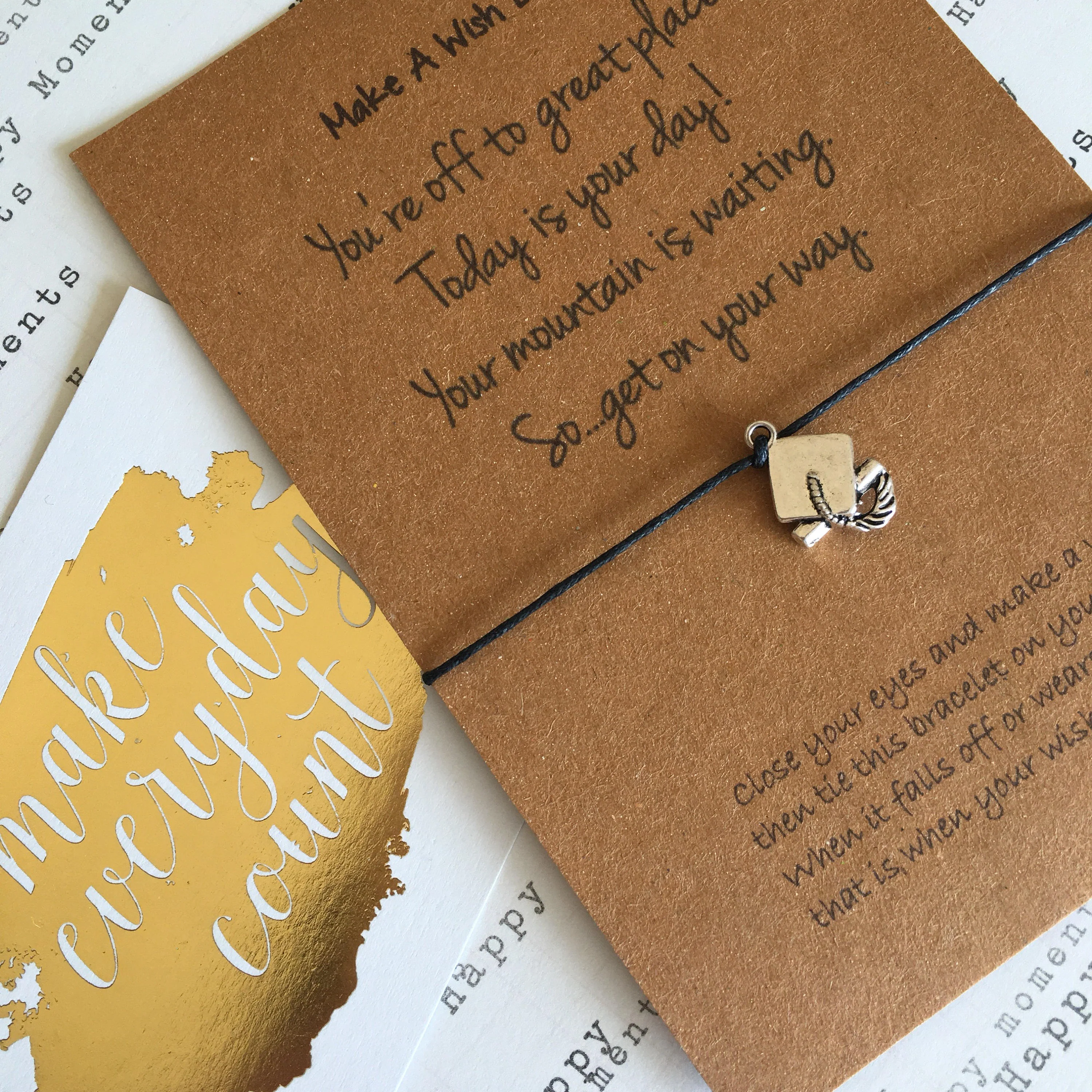 You're Off To Great Places Wish Bracelet - Image 4