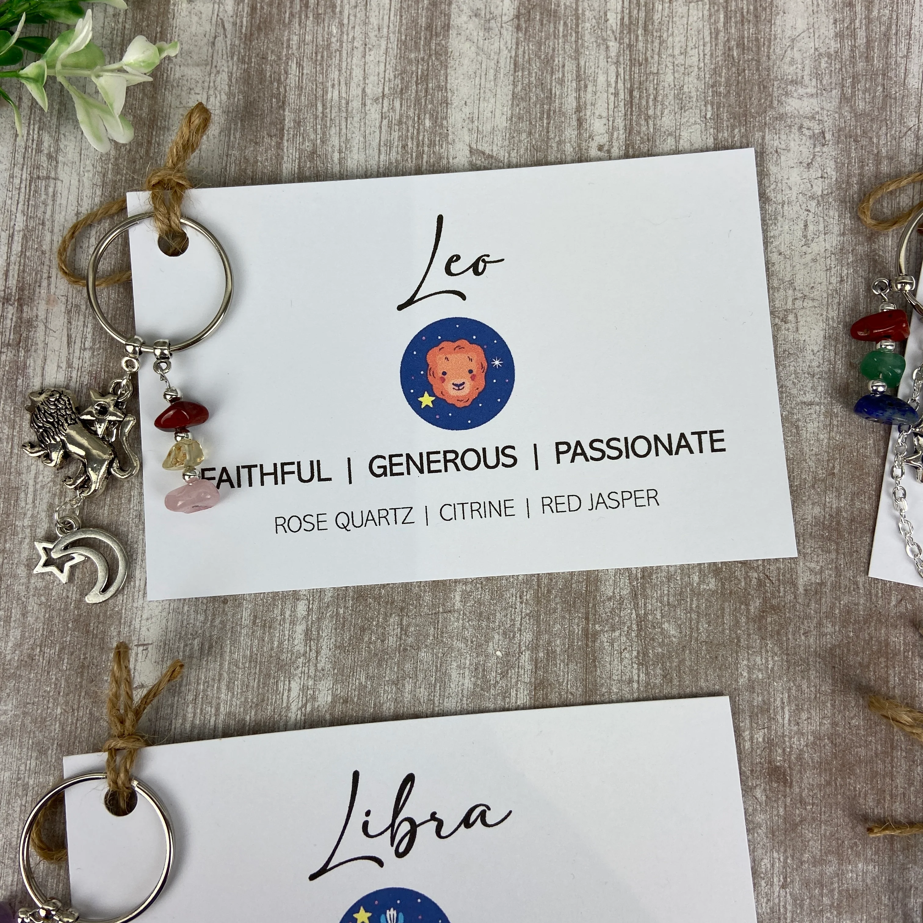 Zodiac Crystal Keyring - Image 10
