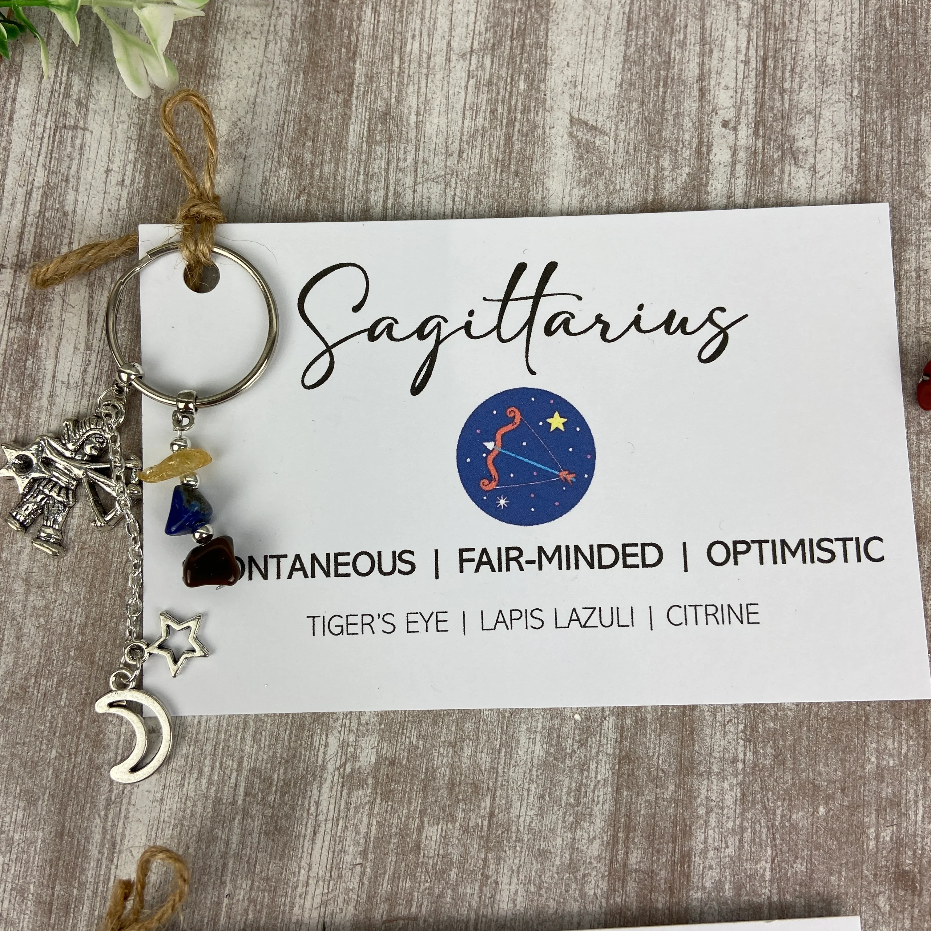 Zodiac Crystal Keyring - Image 17