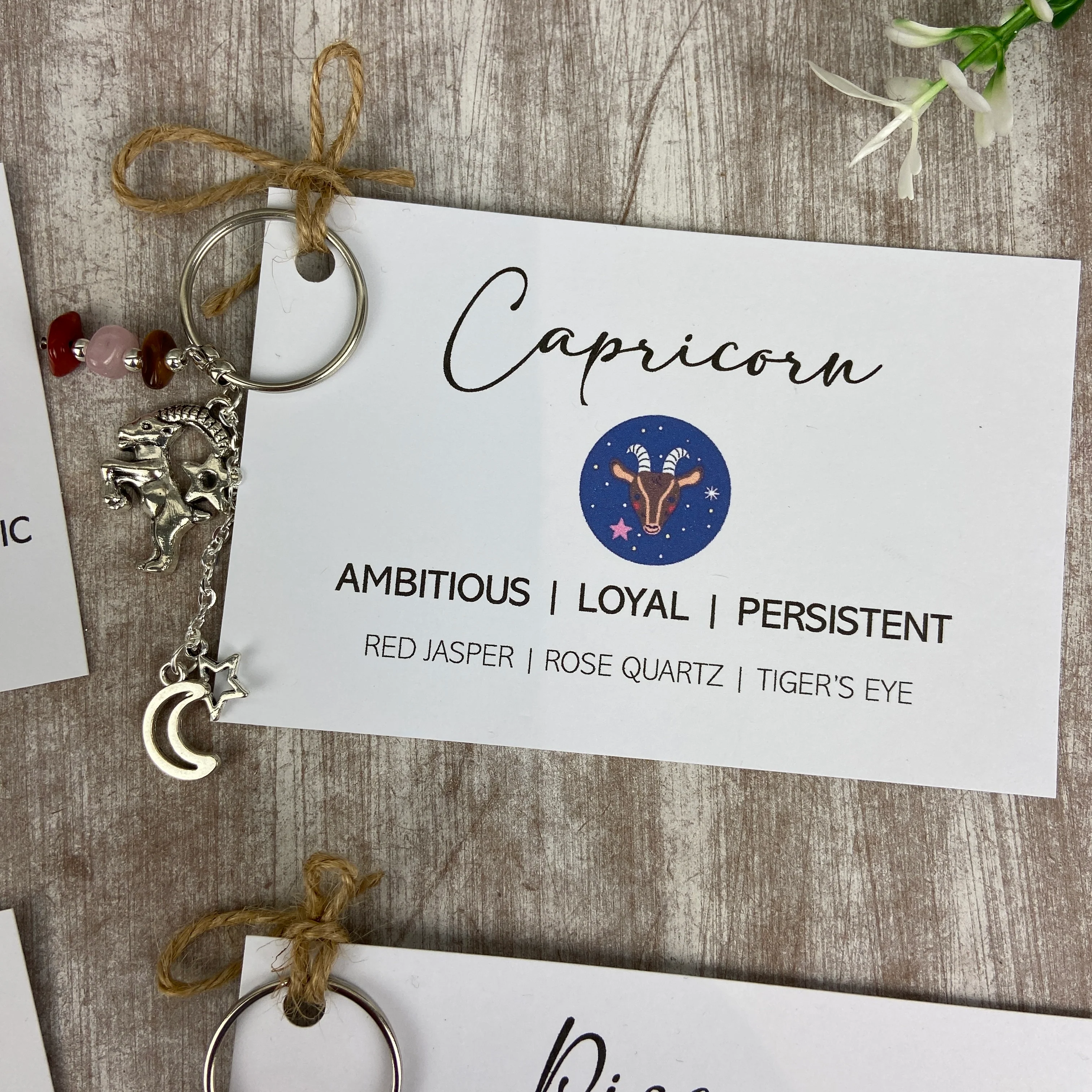 Zodiac Crystal Keyring - Image 18