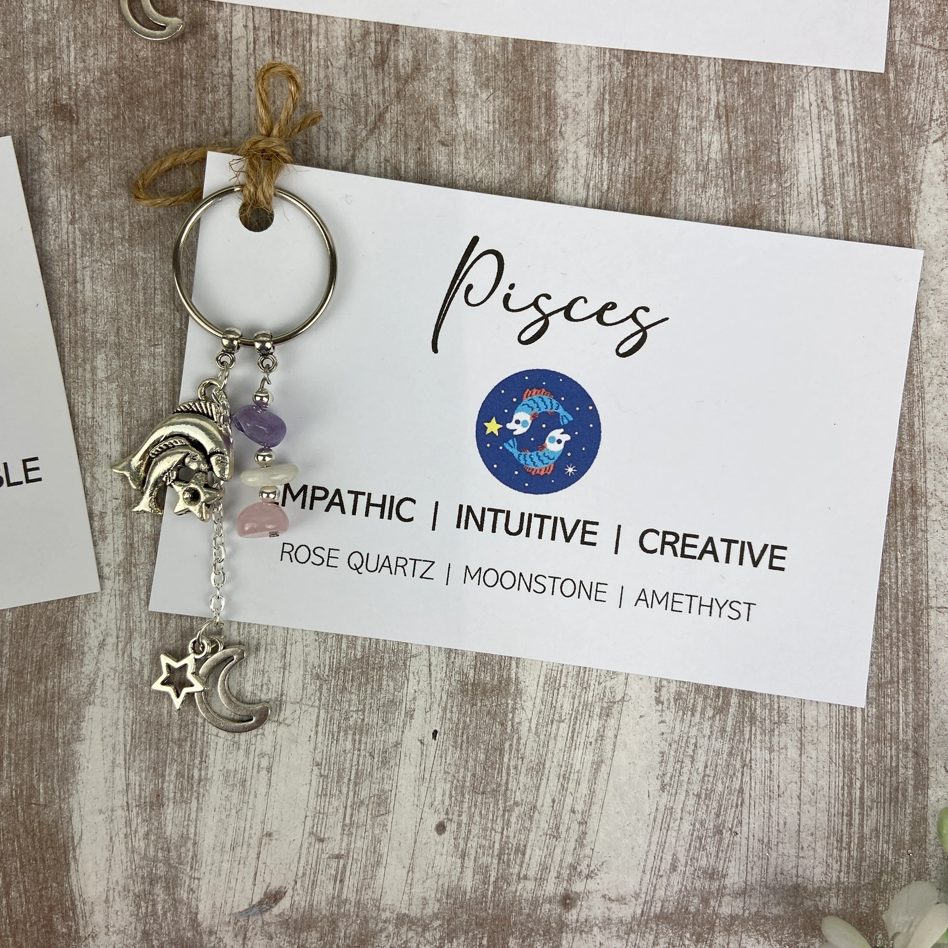 Zodiac Crystal Keyring - Image 20